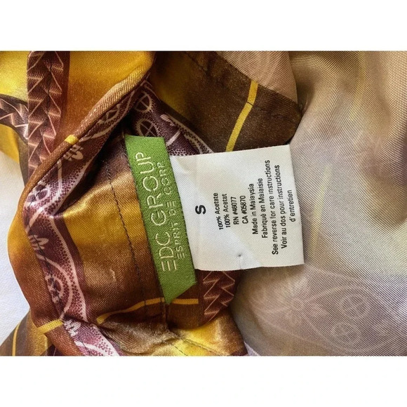 EDC Group Lightweight Comfortable Buttons Down shirt Women Size S oversized - Picture 3 of 5